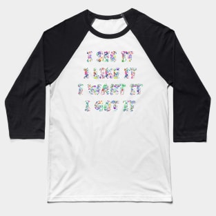 Copy of hold my drink i gotta pet this dog Baseball T-Shirt